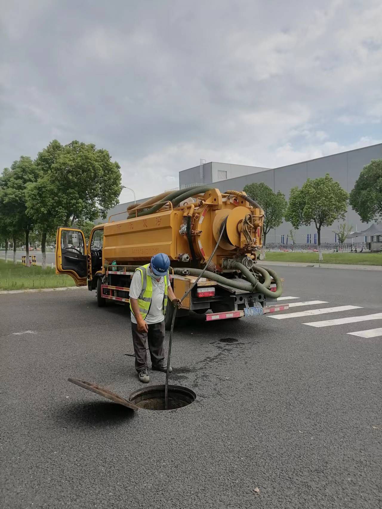 高壓清洗管道